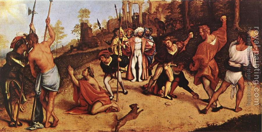 Lorenzo Lotto : The Martyrdom of St Stephen Lorenzo Lotto : The Martyrdom of St Stephen